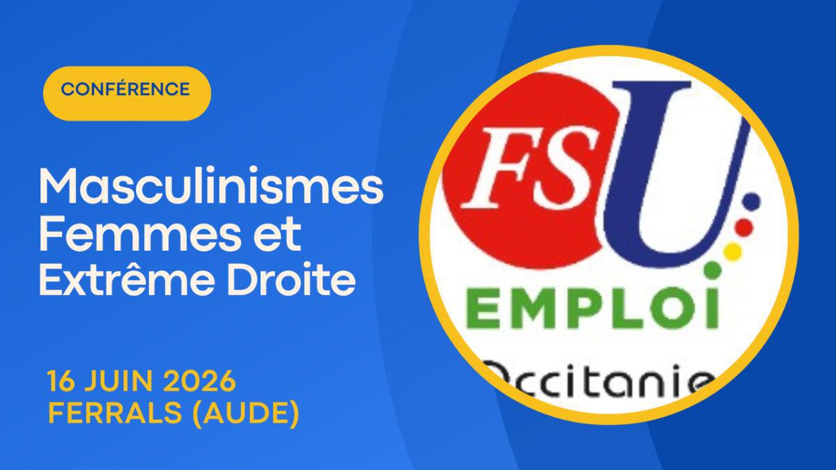 Conférence syndicale Masculinismes, Femmes et extrême droite 