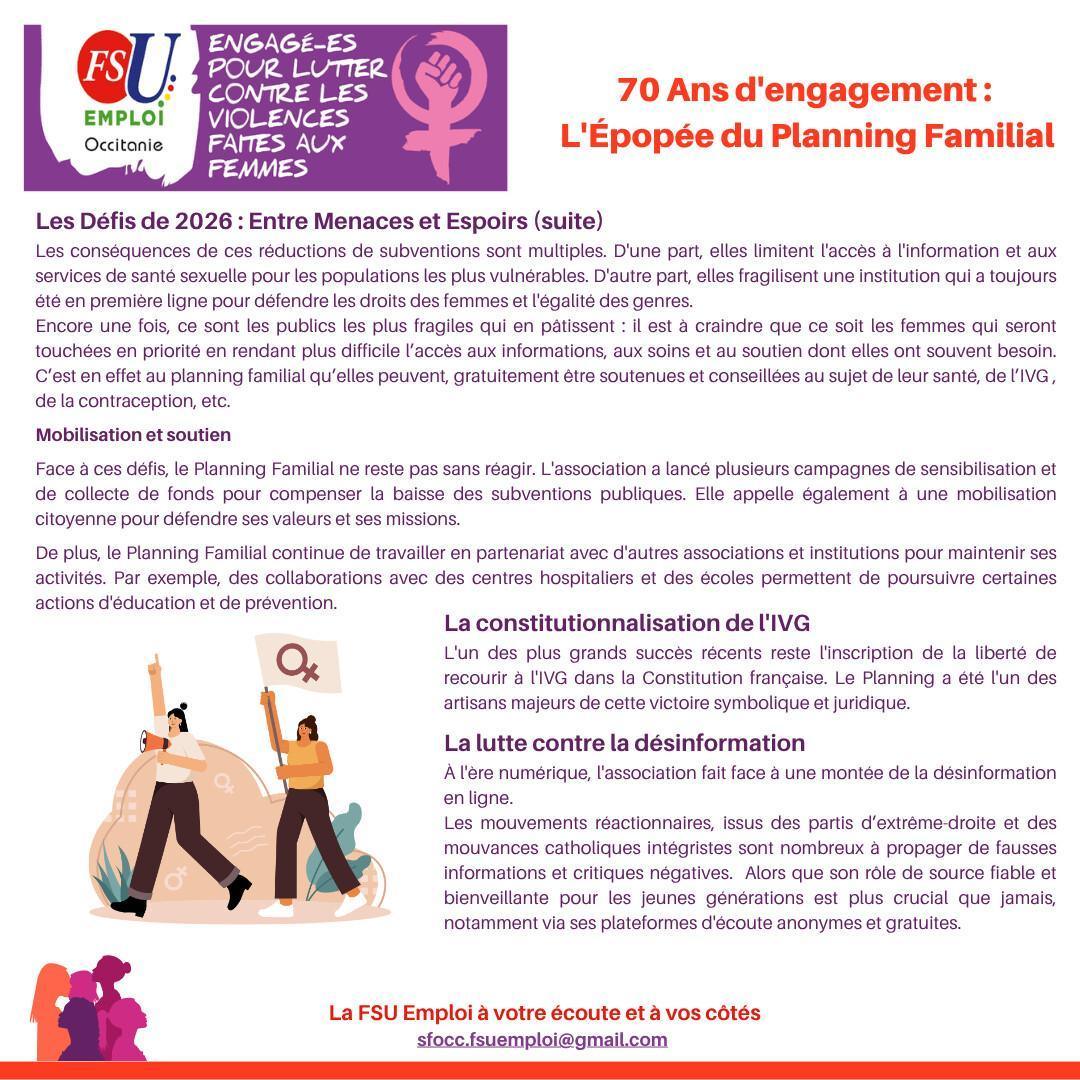 70 ans d'engagement : L'Épopée du Planning Familial