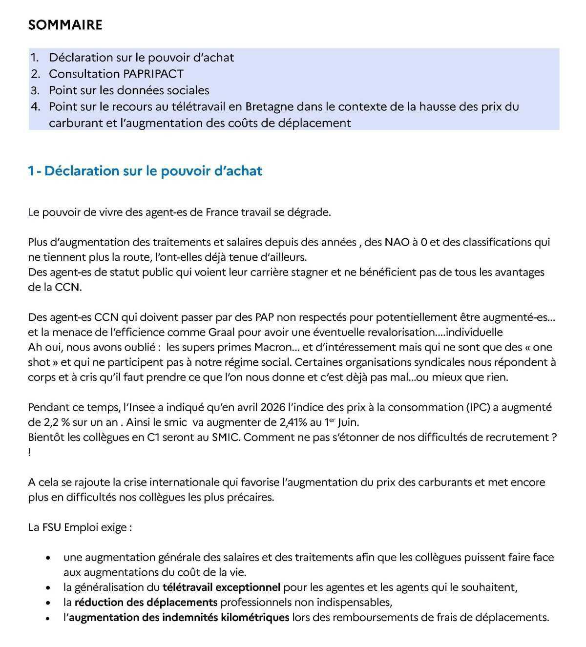Echo du CSE Bretagne · N°05-2026
