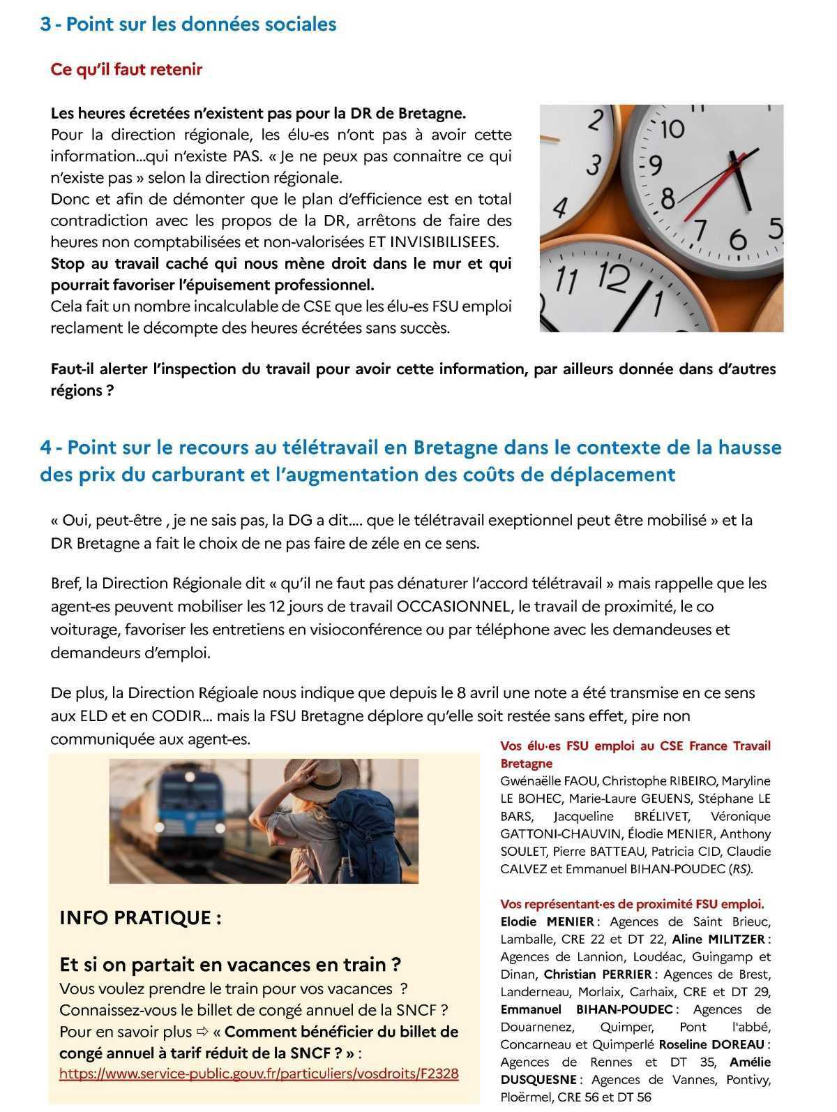 Echo du CSE Bretagne · N°05-2026