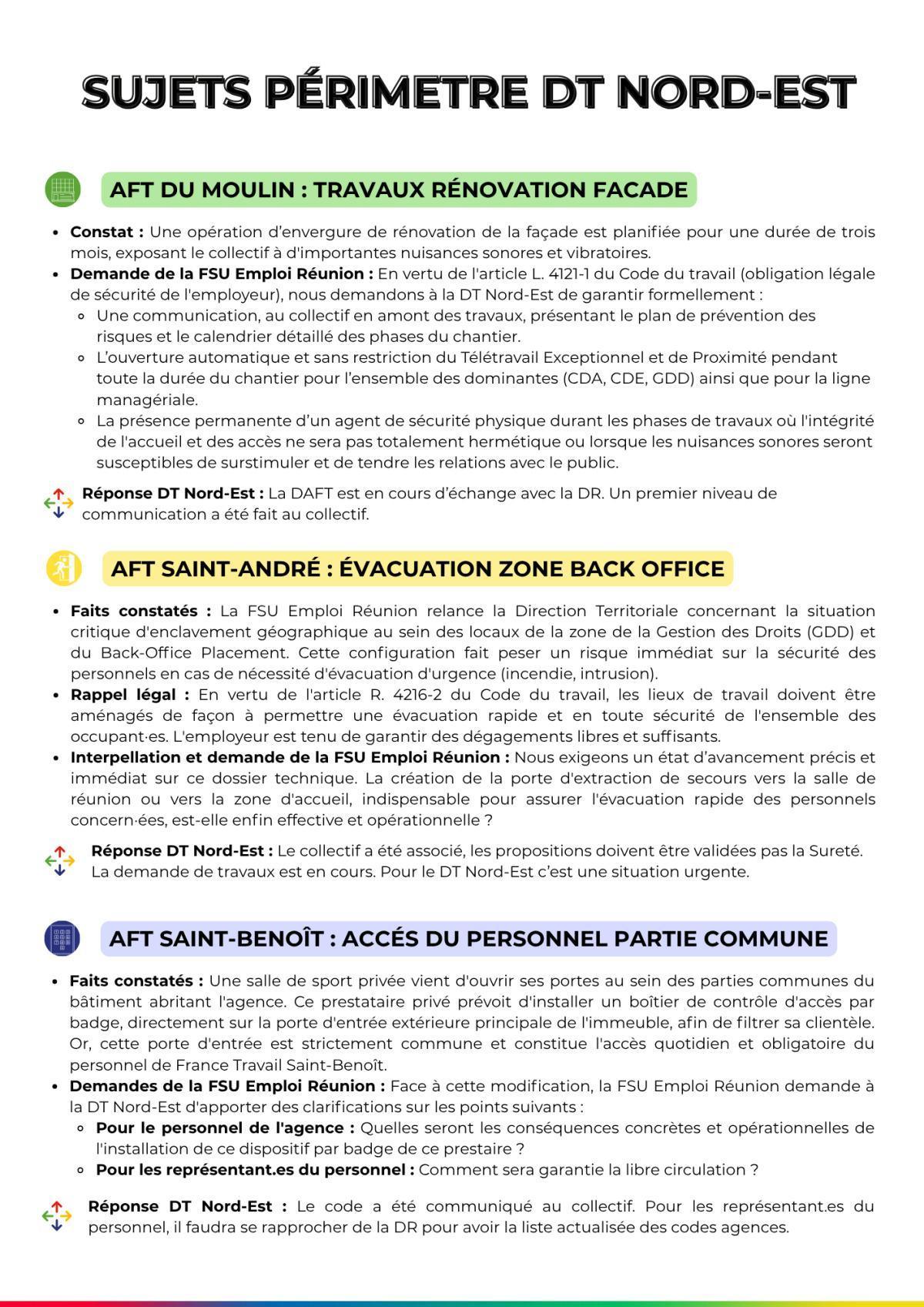 Les RP FSU Emploi Réunion à vos côtés. Juin 2026 Les RP FSU Emploi Réunion à vos côtés. Juin 2026