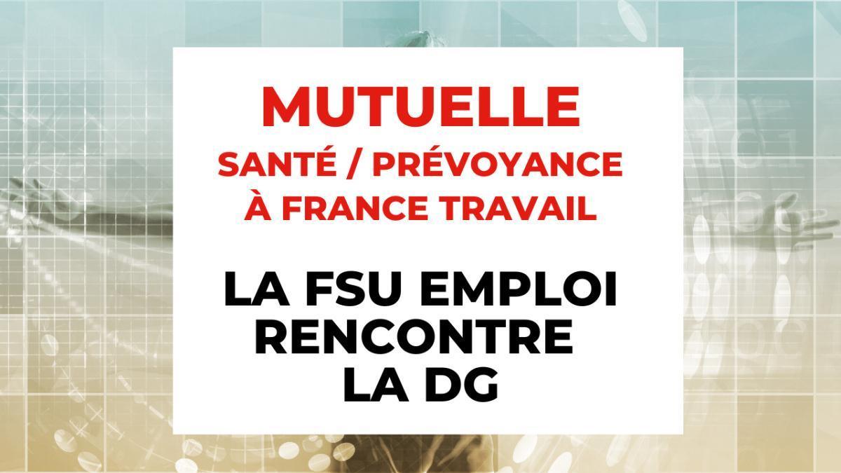 Accord santé et prévoyance à France Travail : la FSU Emploi a un accord clé en main !