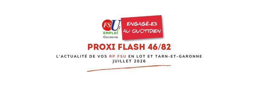 Proxi Flash 46/82 JUILLET 2026