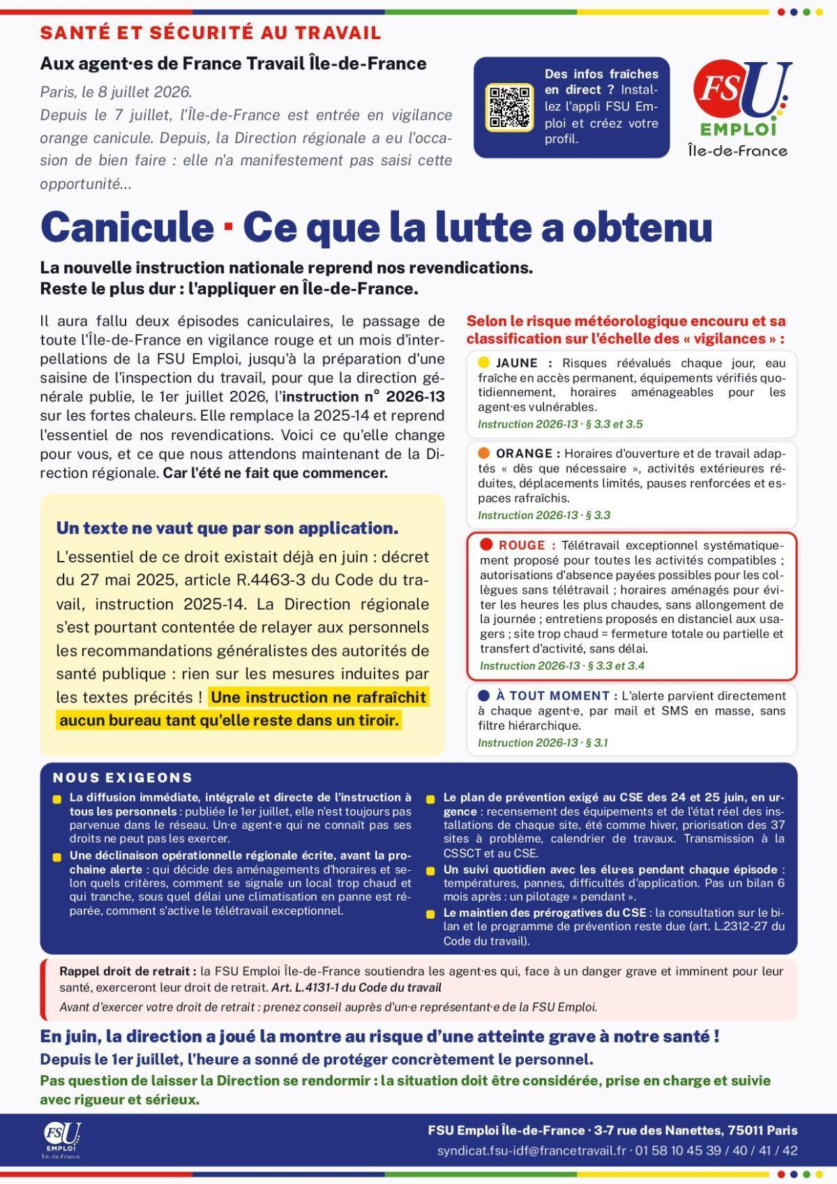 Canicule 3eme Vague