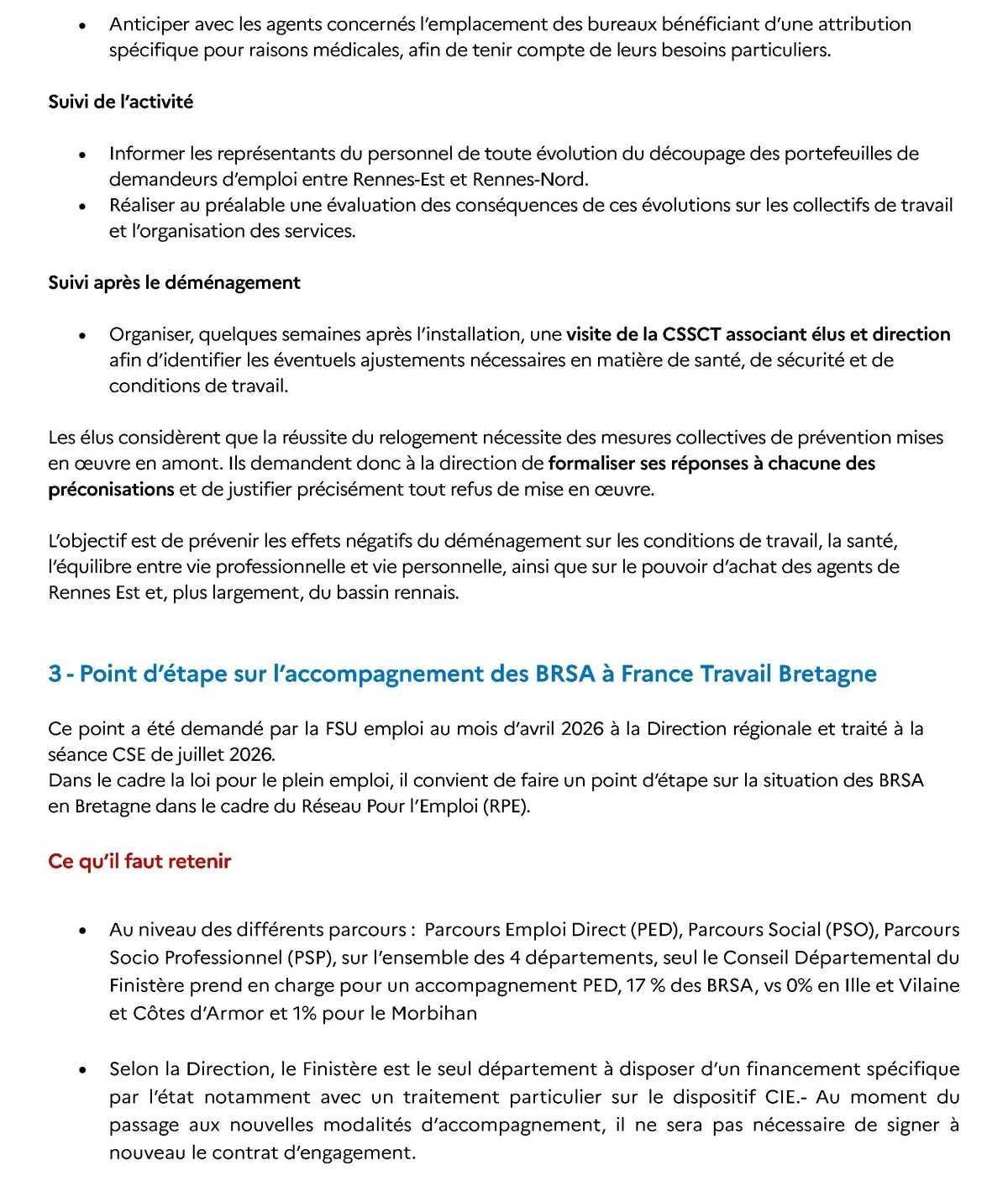 Echo du CSE Bretagne · N°07-2026