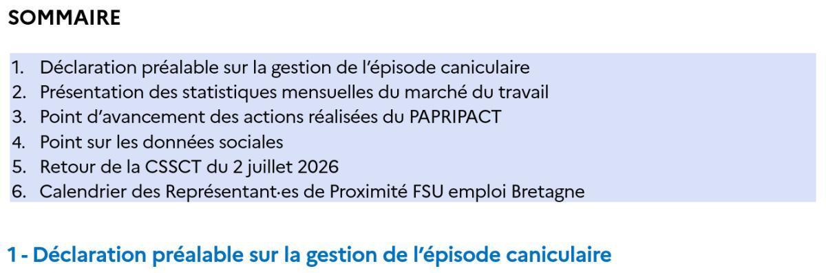 Echo du CSE Bretagne · N°08-2026