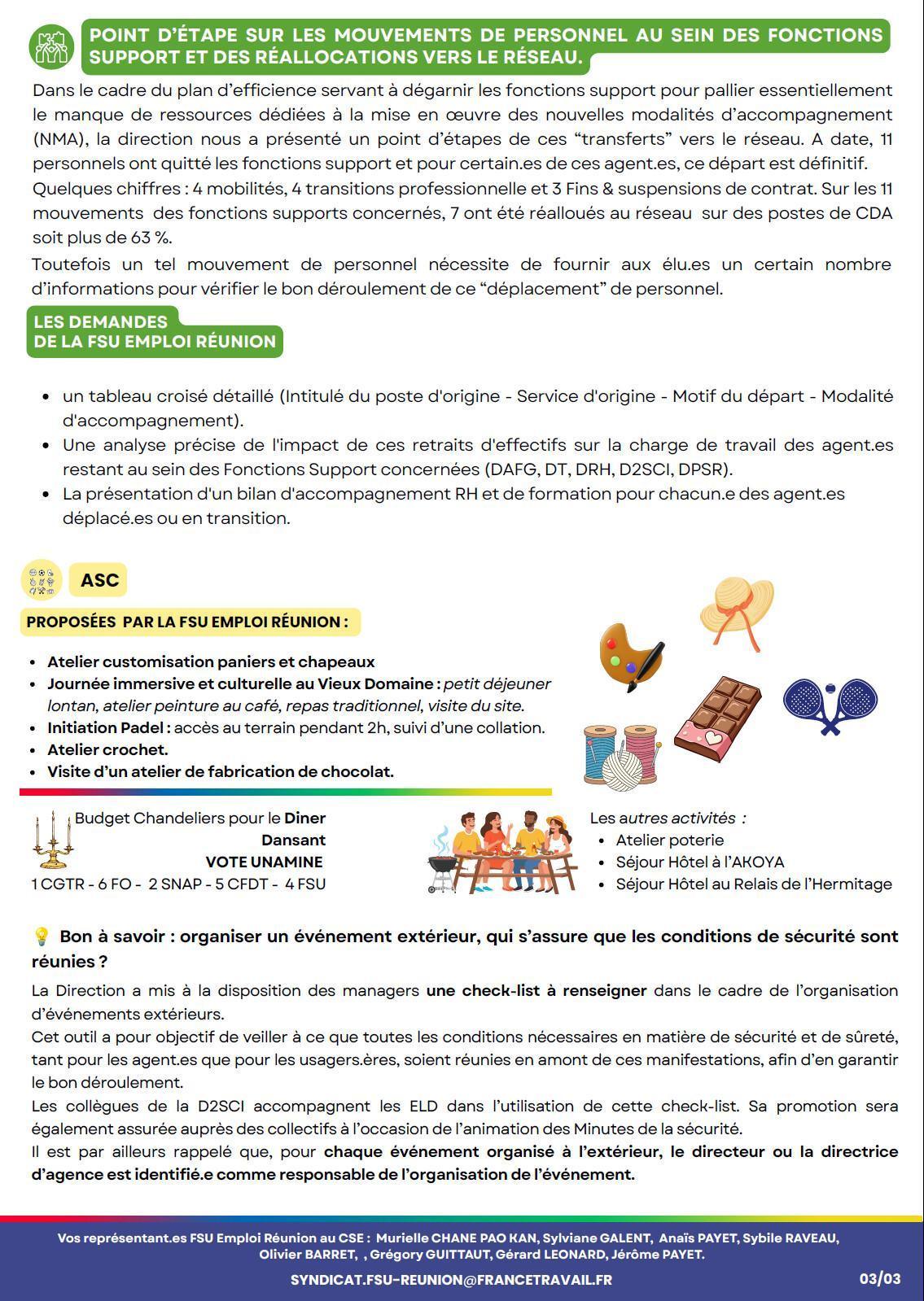 Kozman CSE du 27 août 2026 Kozman CSE du 27 août 2026