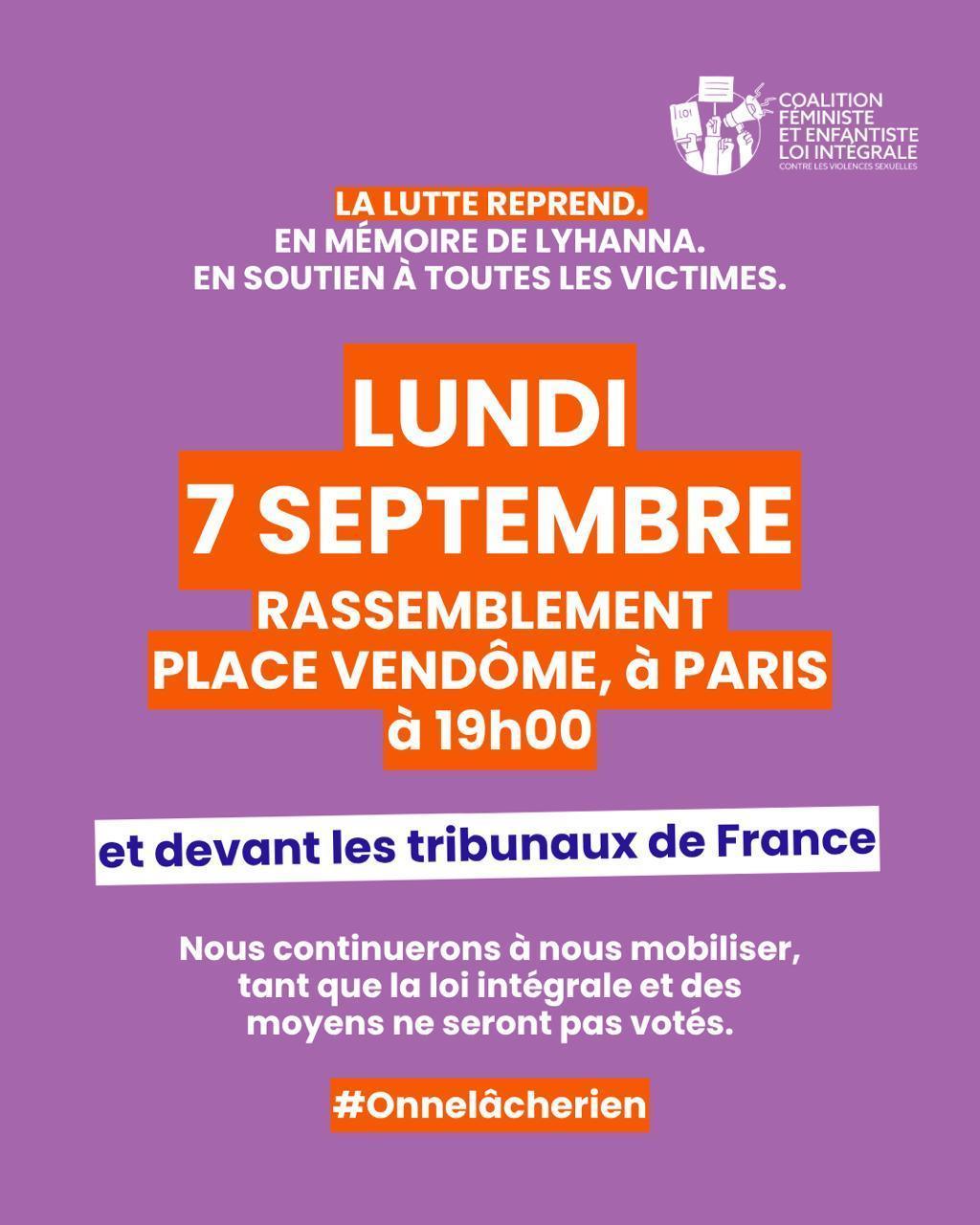 Loi intégrale : rendez-vous le lundi 7 septembre à 19h Loi intégrale : rendez-vous le lundi 7 septembre à 19h