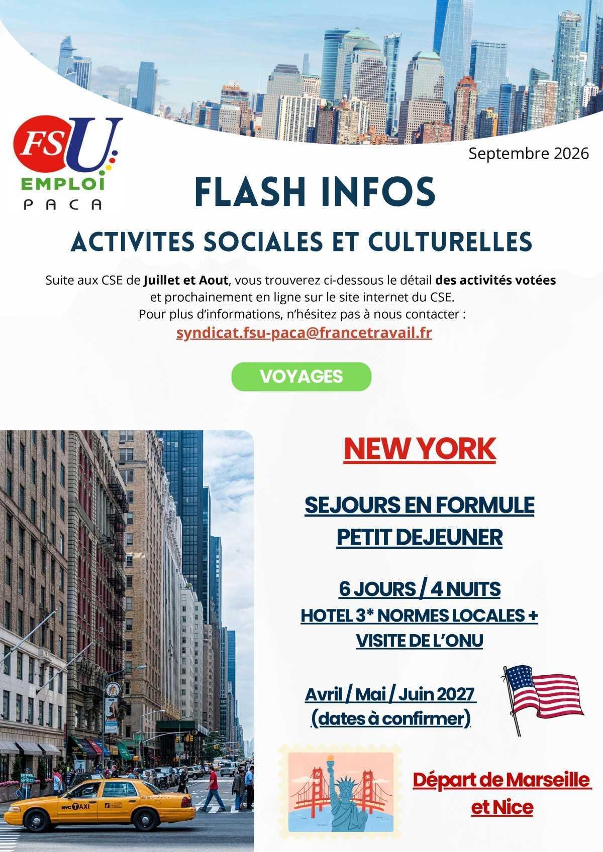 FLASH ASC - été 2026