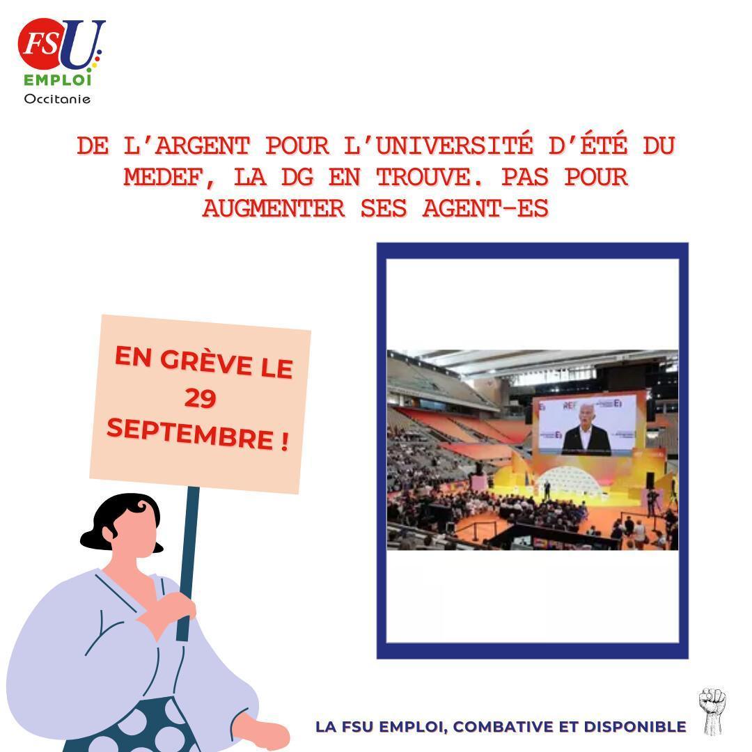 En Grève et dans la rue le 29 septembre 2026
