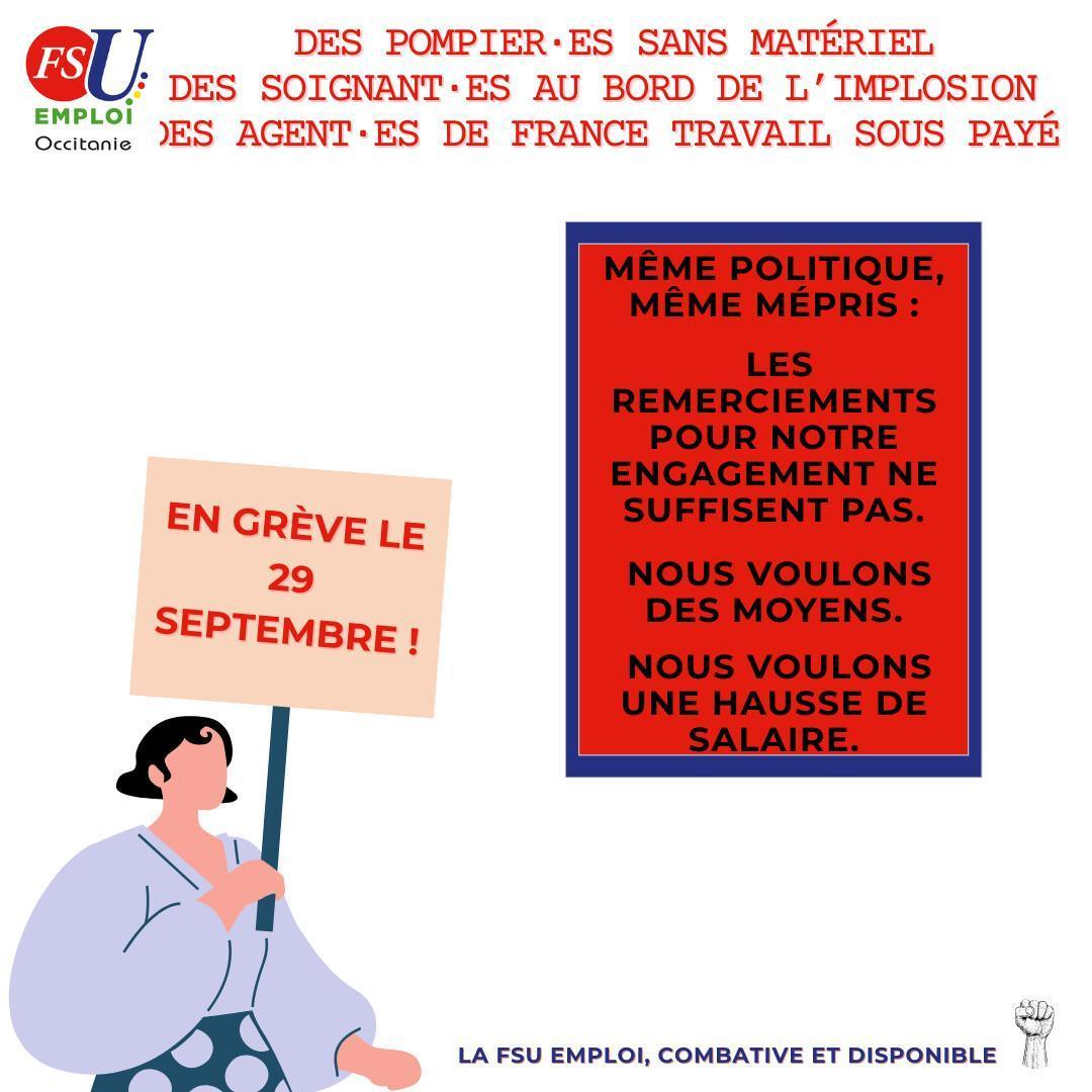Toutes et Tous en grève le 29 septembre 2026