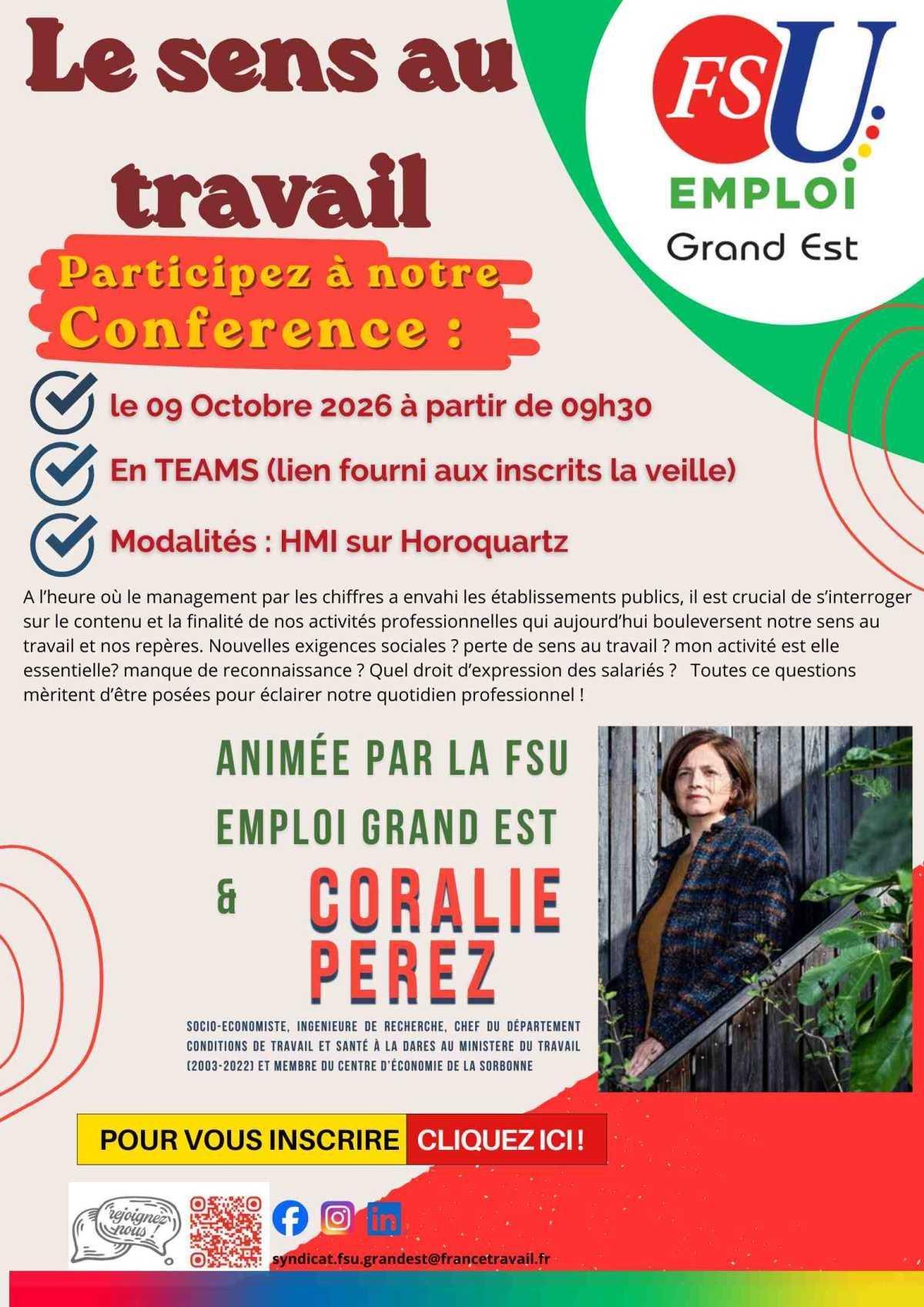 FORMATION SYNDICALE Octobre 2026