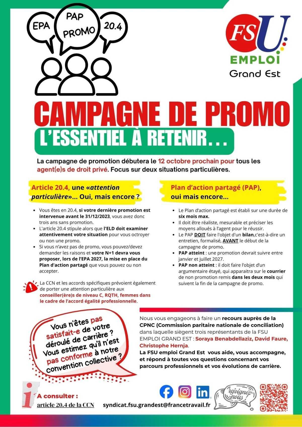 Campagne de Promo 2026 