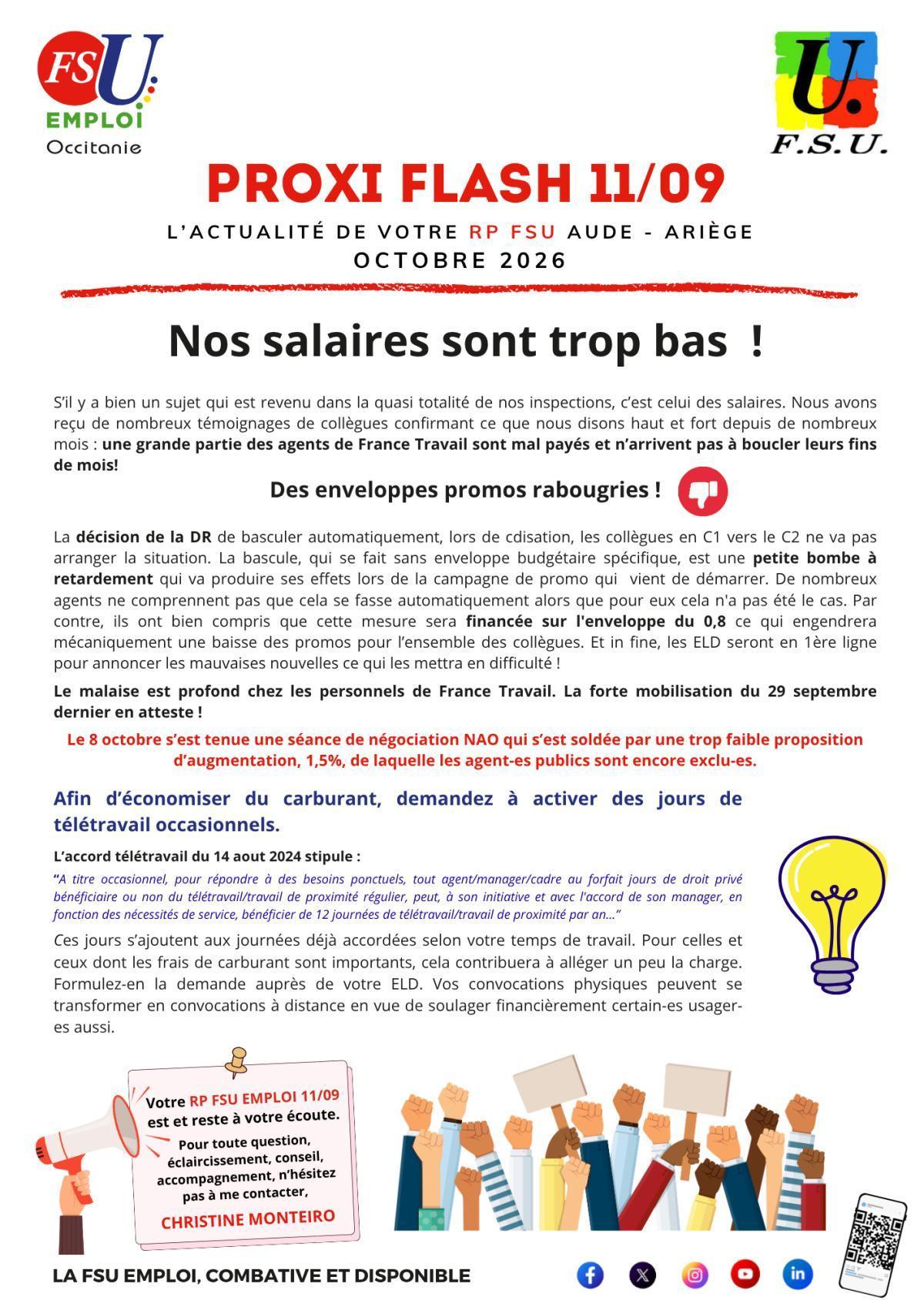 Proxi Flash 11/09 OCTOBRE 2026