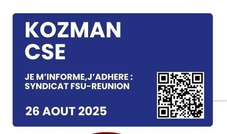 Kozman CSE du 26 août 2025