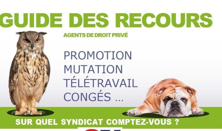 GUIDE DES RECOURS - DROIT DU PERSONNEL 