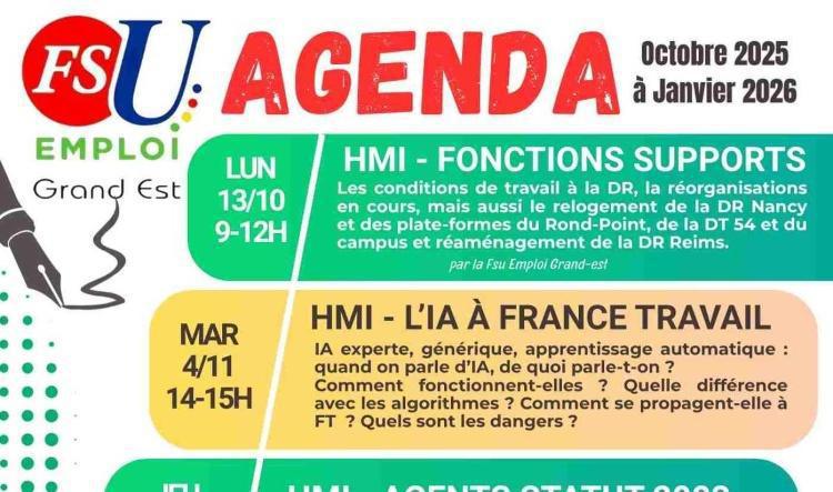 AGENDA FSU  2025-2026 