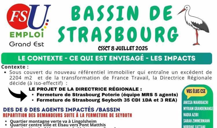 Réorg. BASSIN de STRASBOURG 