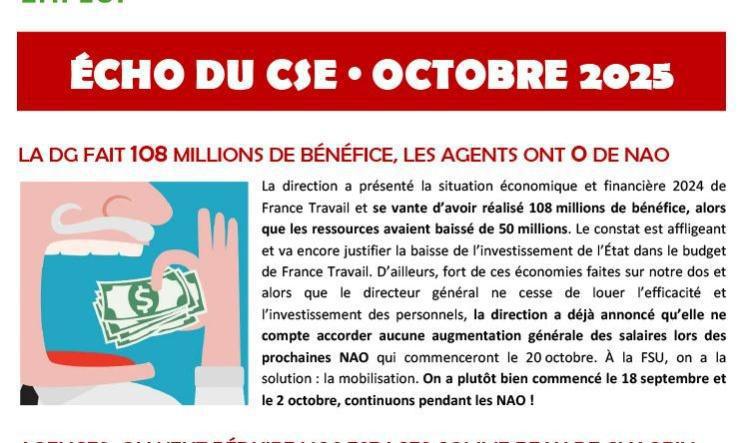 Écho CSE Octobre 2025