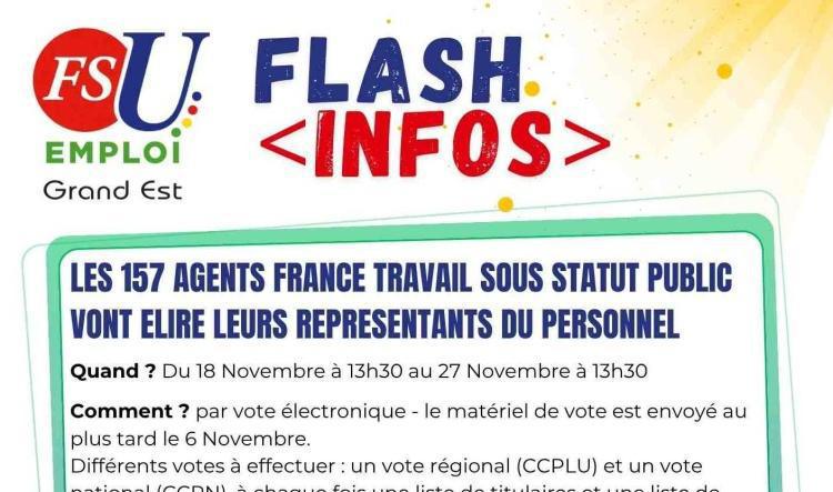 ELECTIONS PROFESSIONNELLES AGENTS PUBLICS