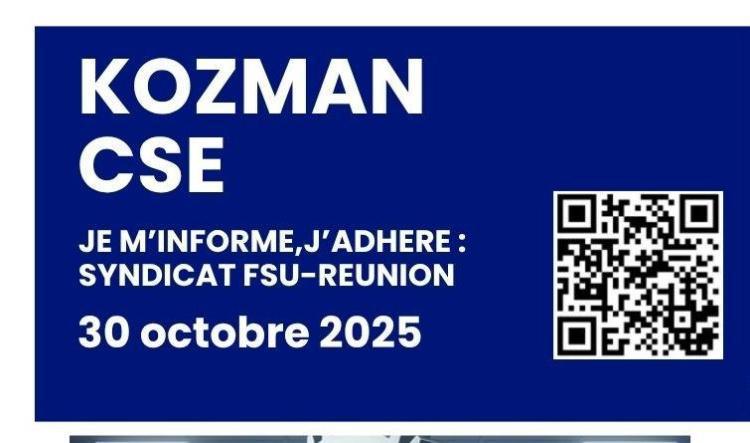 Kozman CSE du 30 octobre 2025