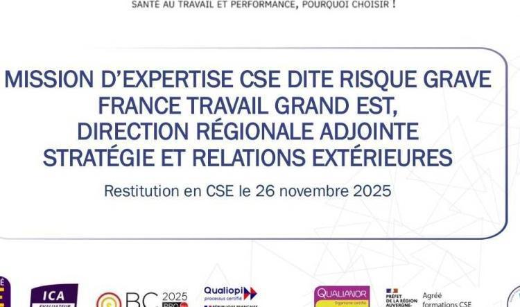 DRASRE Le rapport du cabinet d'expertise