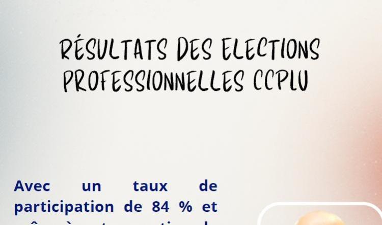 Résultats des élections professionnelles CCPLU 2025
