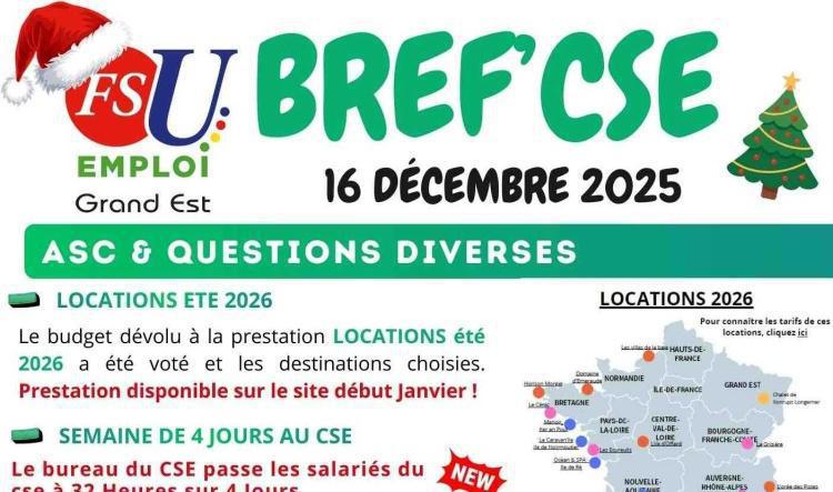 BREF CSE 16 DECEMBRE 2025