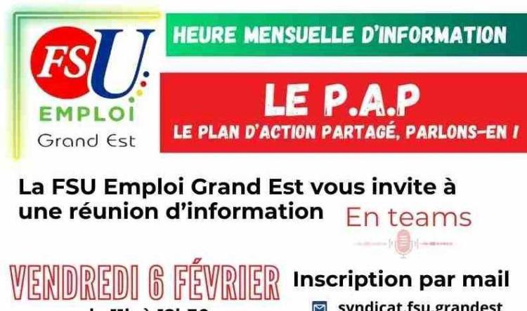 HMI P.A.P (plan d'action partagé) 