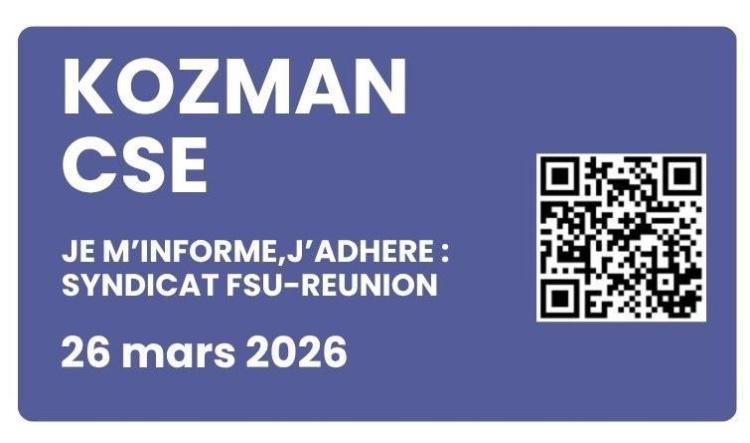 Kozman CSE du 26 mars 2026