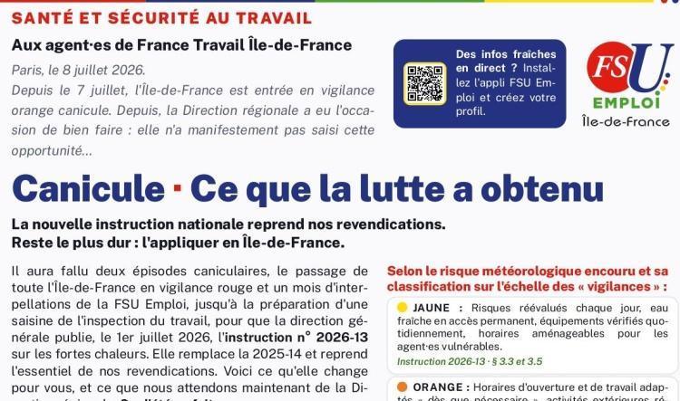 Canicule 3eme Vague