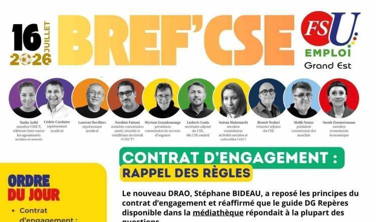BREF'CSE 16 Juillet 2026