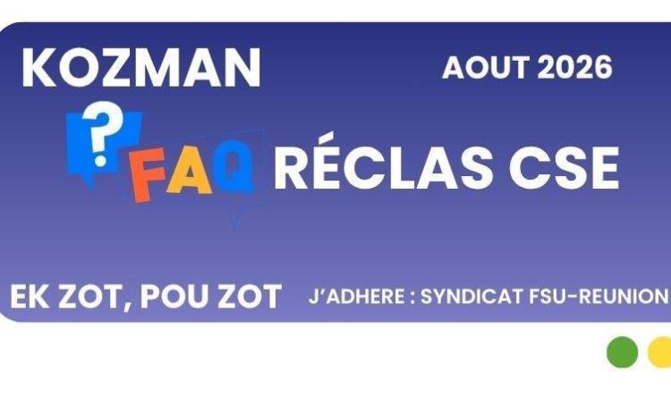 Kozman FAQ Réclamations CSE Août 2026