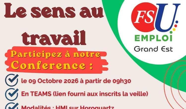 FORMATION SYNDICALE Octobre 2026