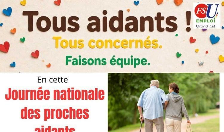 6 Octobre -Journée nationale des proches aidants 