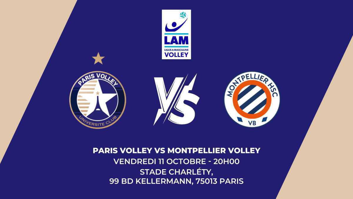 Paris Volley VS Montpellier Volley Paris Volley VS Montpellier Volley
