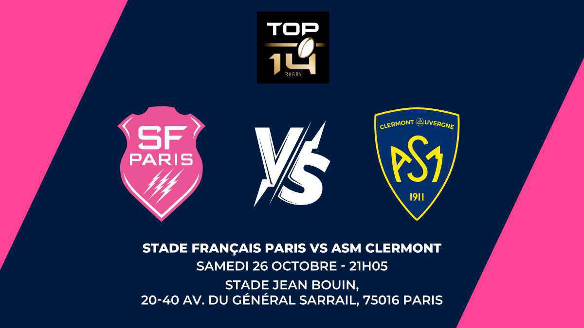 Stade Français Paris VS ASM Clermont Stade Français Paris VS ASM Clermont