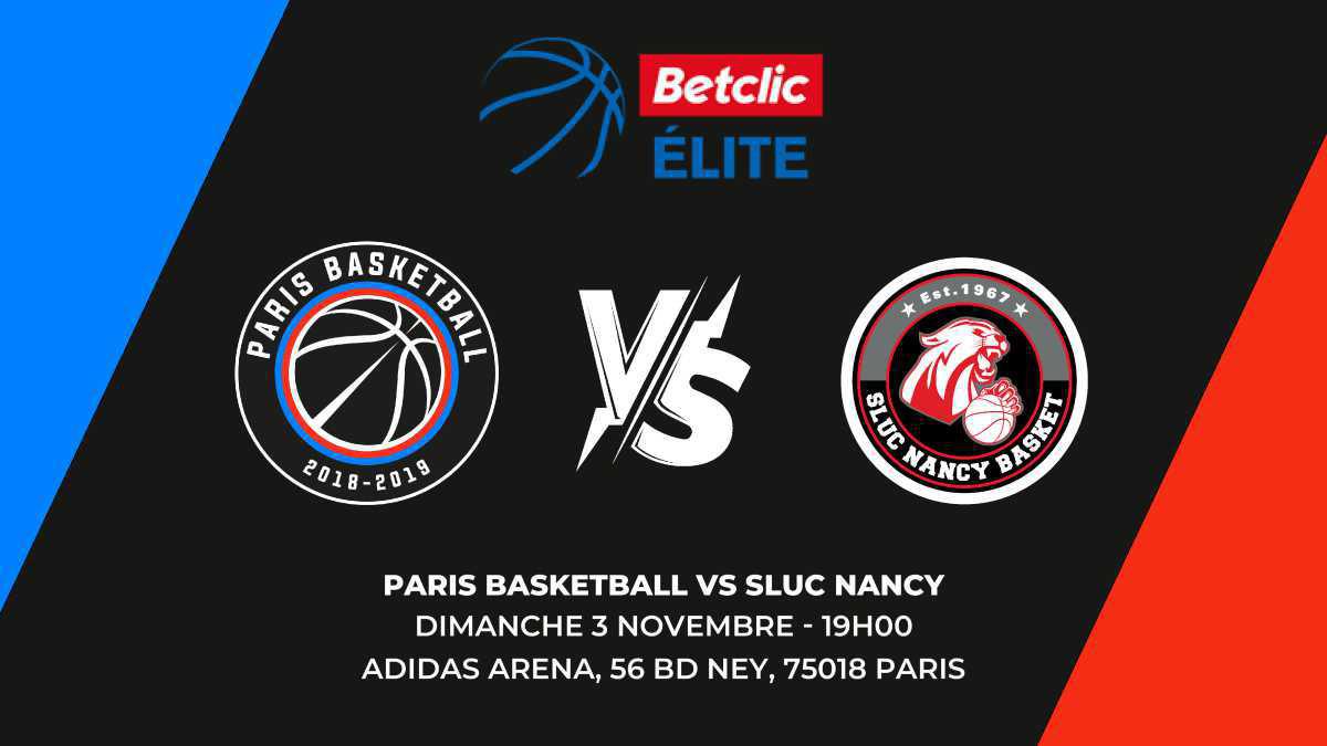 PARIS BASKET VS SLUC NANCY 