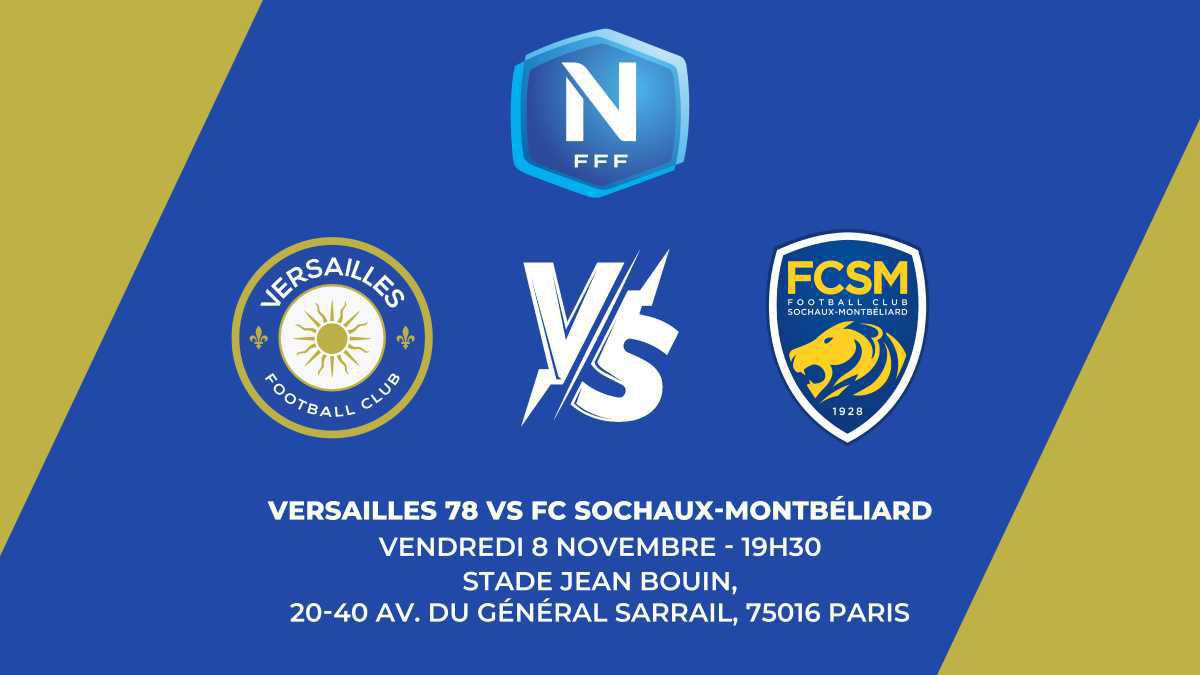 Versailles 78 vs FC Sochaux-Montbéliard ⚽ Versailles 78 vs FC Sochaux-Montbéliard ⚽
