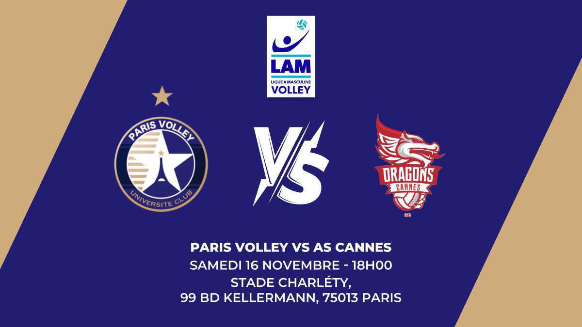 Paris Volley VS AS Cannes 
