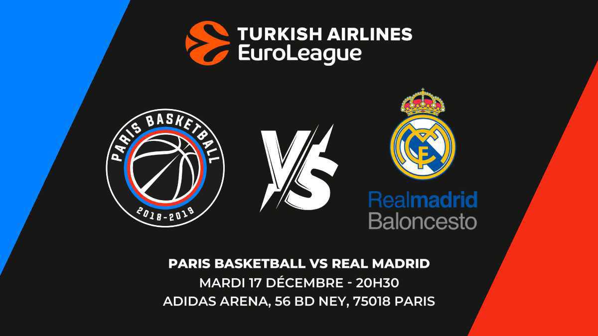 Paris Basket VS Real Madrid Paris Basket VS Real Madrid