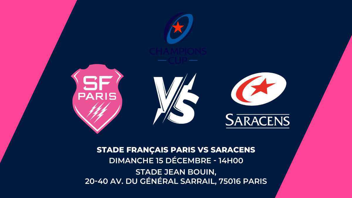 Stade Français VS Saracens 