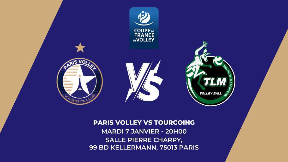 Paris Volley vs Tourcoing 🏐 Paris Volley vs Tourcoing 🏐