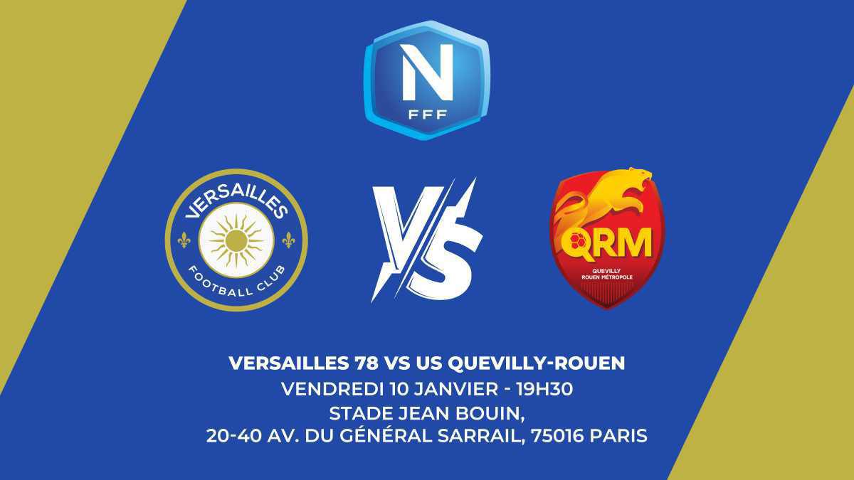 Versailles FC VS Quevilly-Rouen ⚽ Versailles FC VS Quevilly-Rouen ⚽
