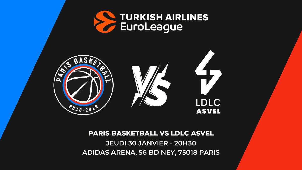 Paris Basket vs LSLC Asvel 🏀 Paris Basket vs LSLC Asvel 🏀