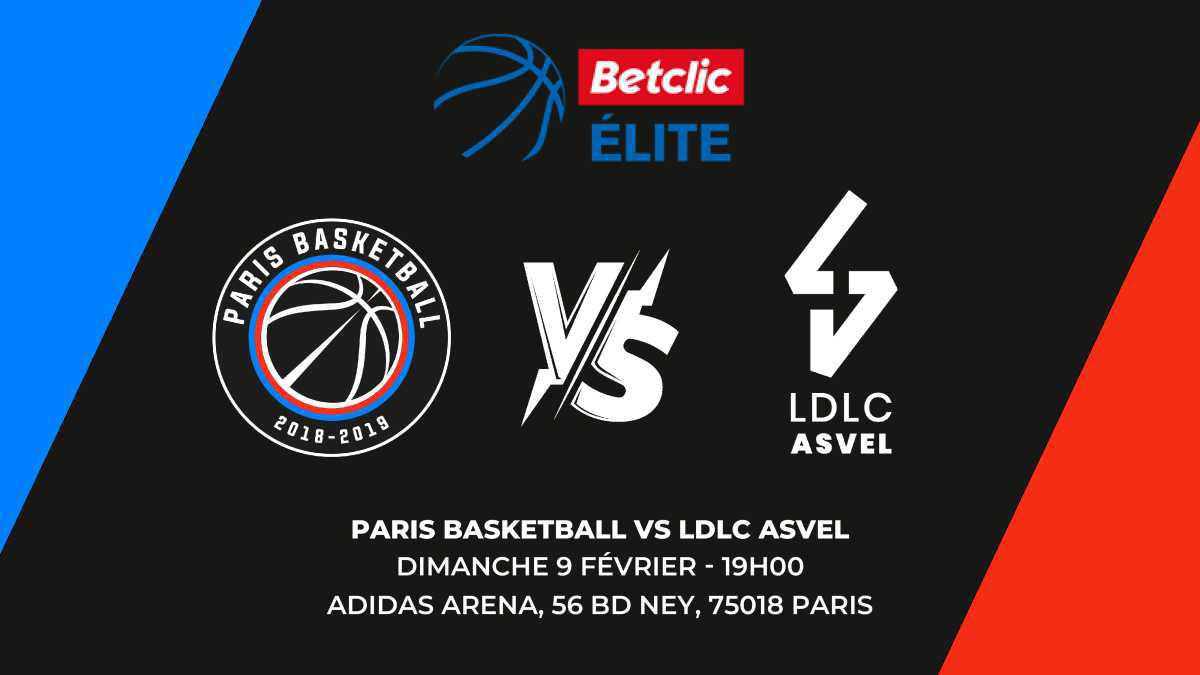 Paris Basket VS LDLC Asvel 🏀