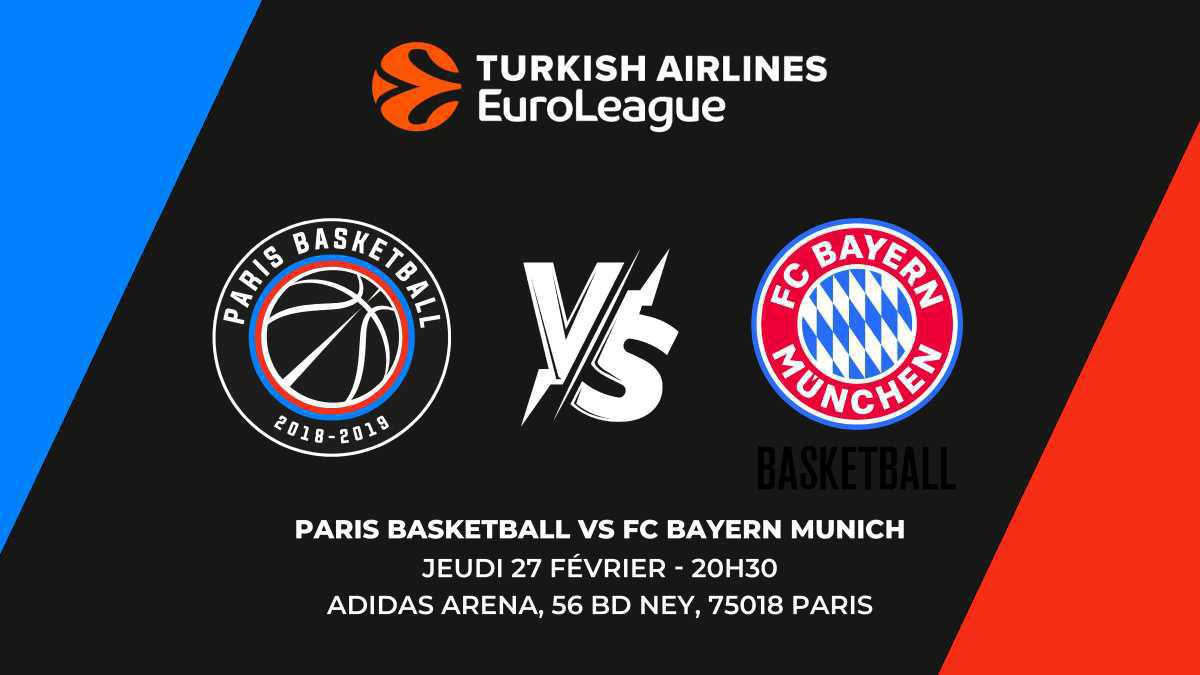Paris Basket VS FC Bayern Munich 