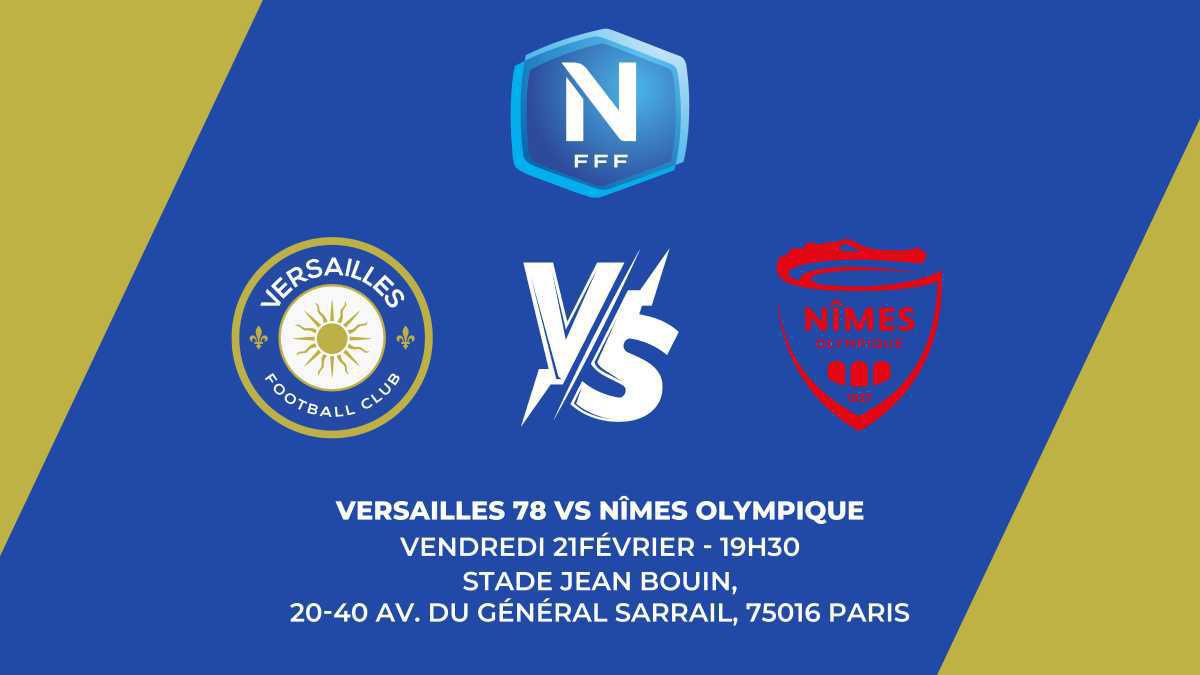 Versailles FC VS Nîmes Olympique
