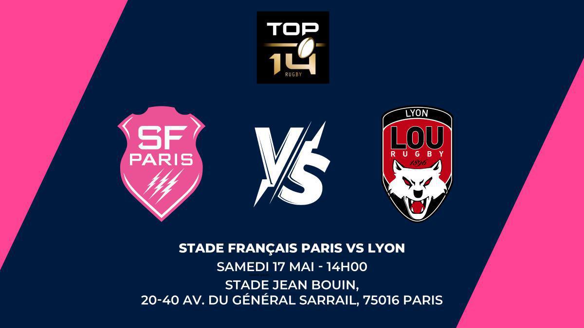 Stade Français VS Lyon 🏉 Stade Français VS Lyon 🏉