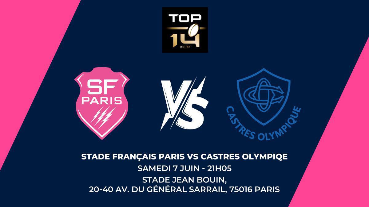 Stade Français VS Castres Olympique 🏉 